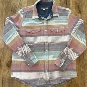 Outerknown Blanket Shirt Multi-Color Button Down